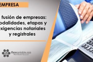 En qué consisten las fusiones notariales y registrales